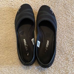 Cute black Puma slip on shoes